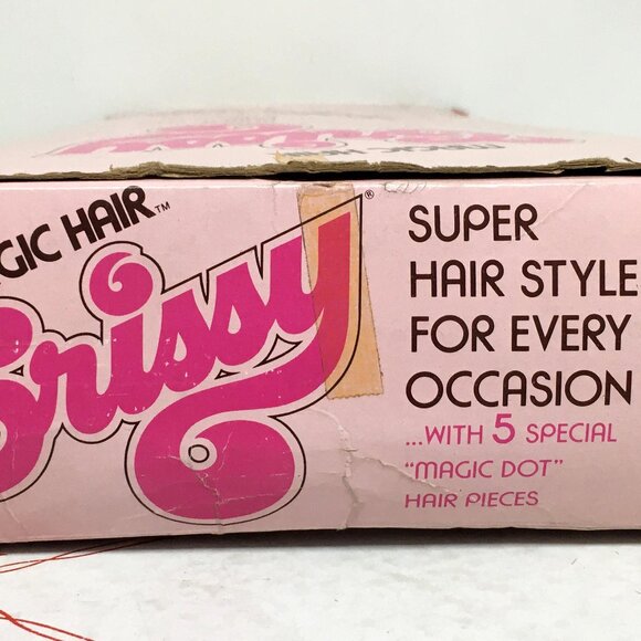 Vintage 1977 "Magic Hair Crissy" Doll - Complete in Box with Hair Pieces - Picture 12 of 14